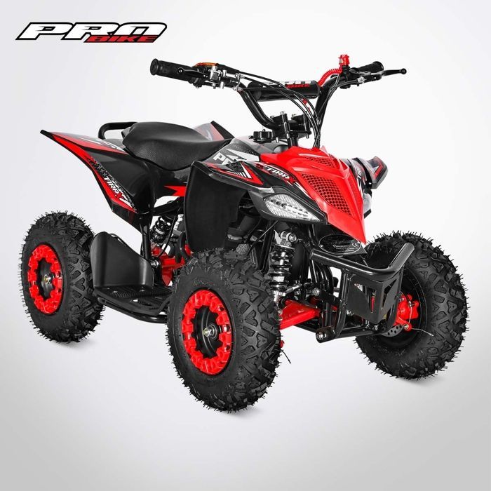 Quadriciclo de bolso TIRAX 49 - Mini Quadriciclo Infantil 50cc - Vermelho