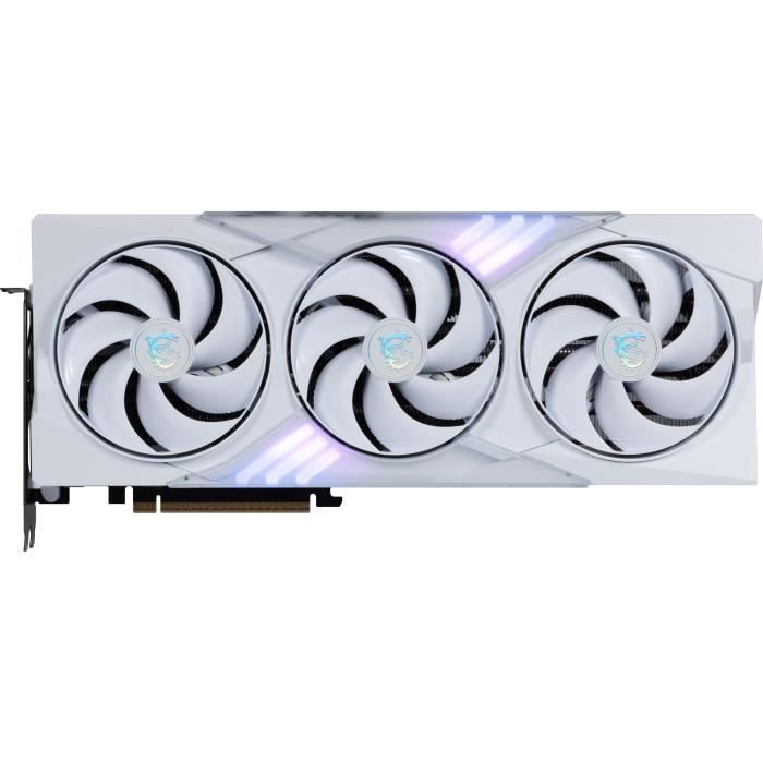 Graphics card - MSI - GAMING GEFORCE RTX 5080 16G TRIO OC WHITE NVIDIA 16 GB GDDR7