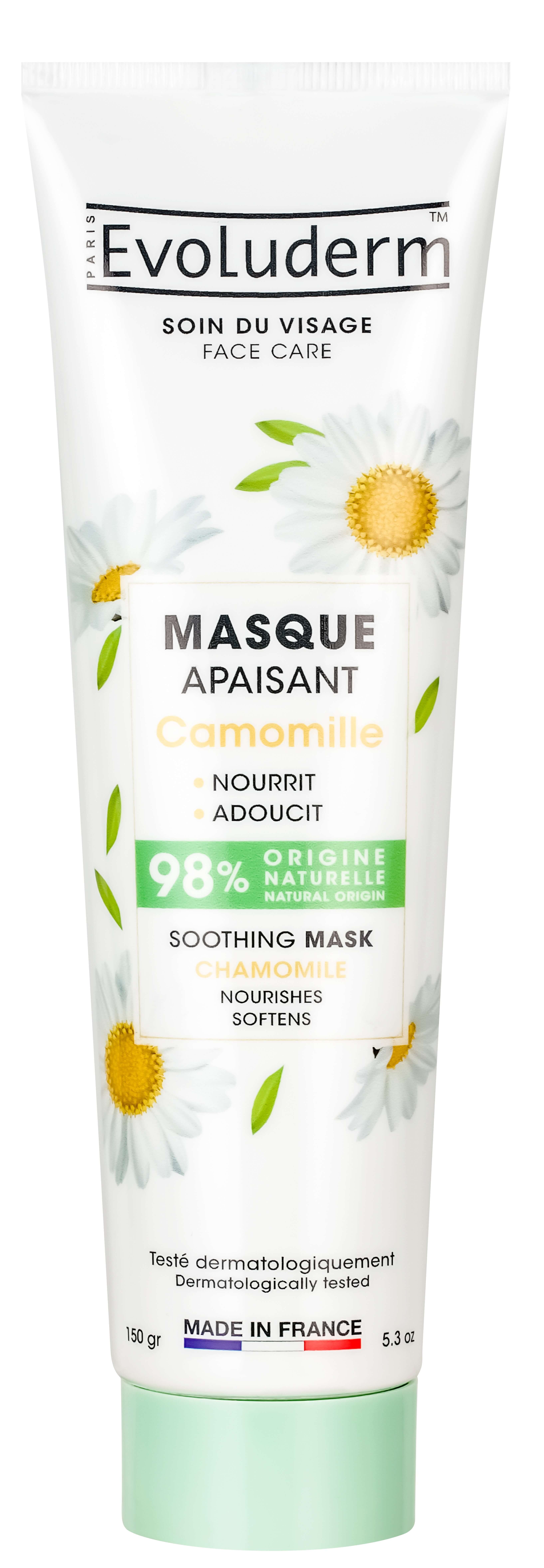 Umirujuća maska za lice od kamilice Maske za lice
