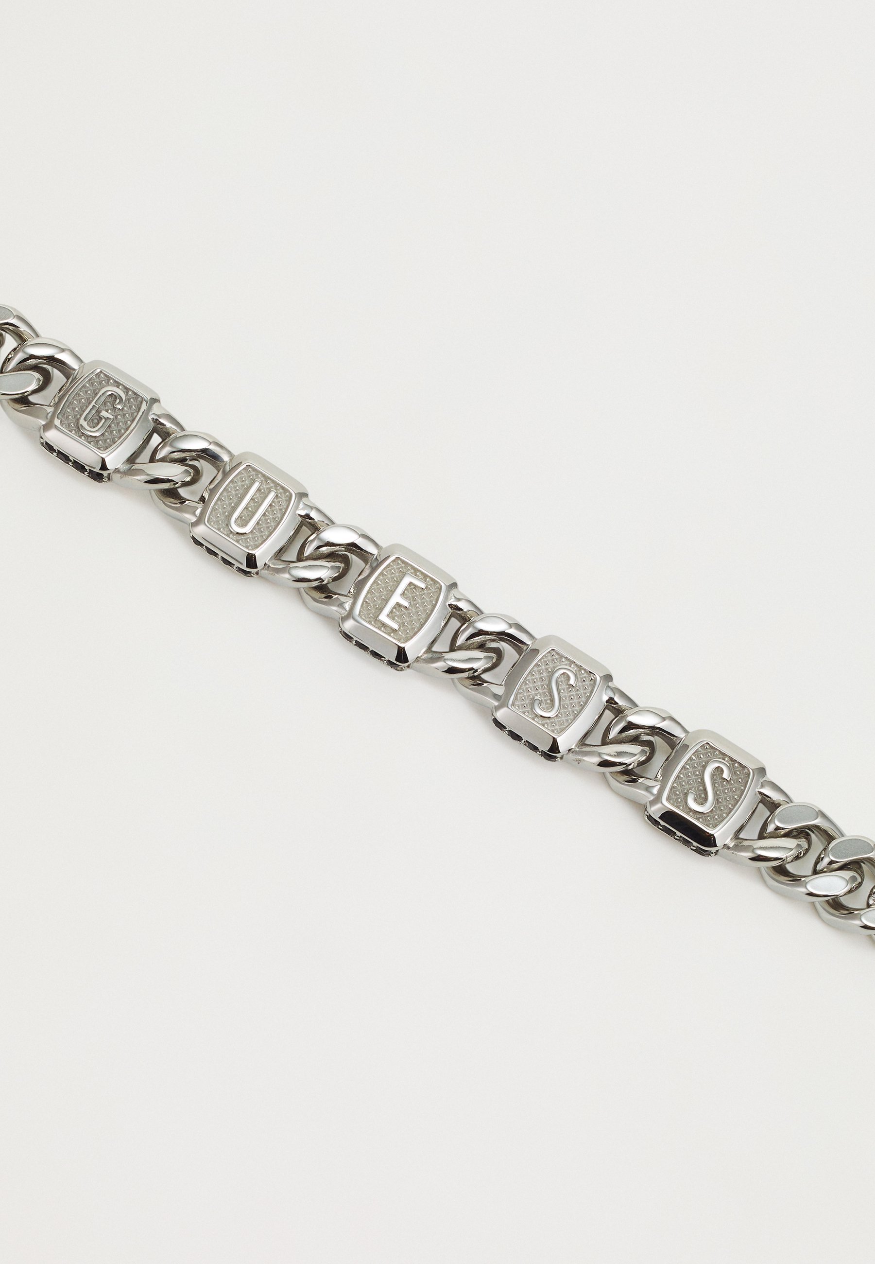 Collana unisex Guess RE LEONE - color argento
