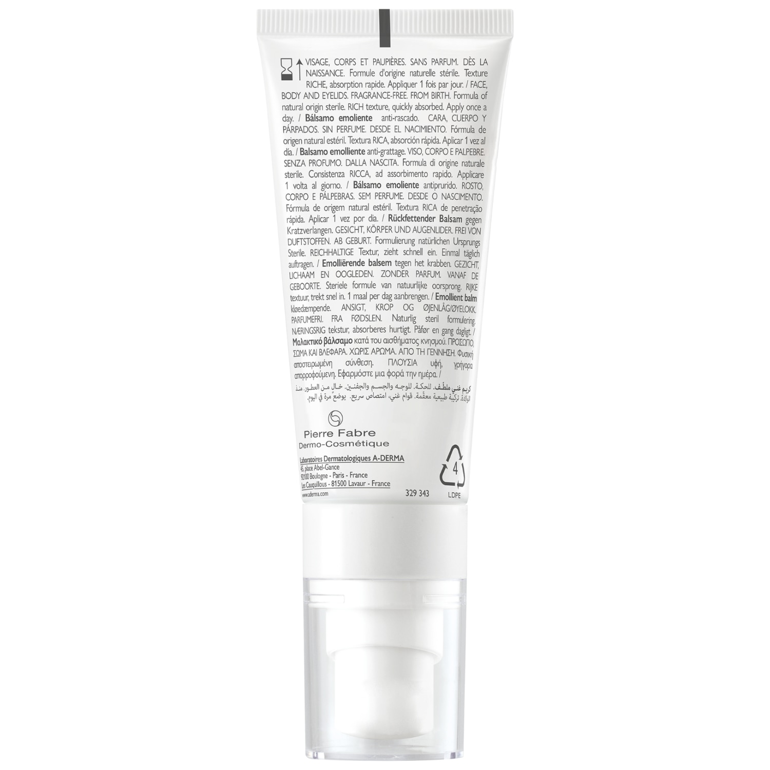 Loção Corporal A-DERMA Exomega Allergo Emoliente - 40 ml