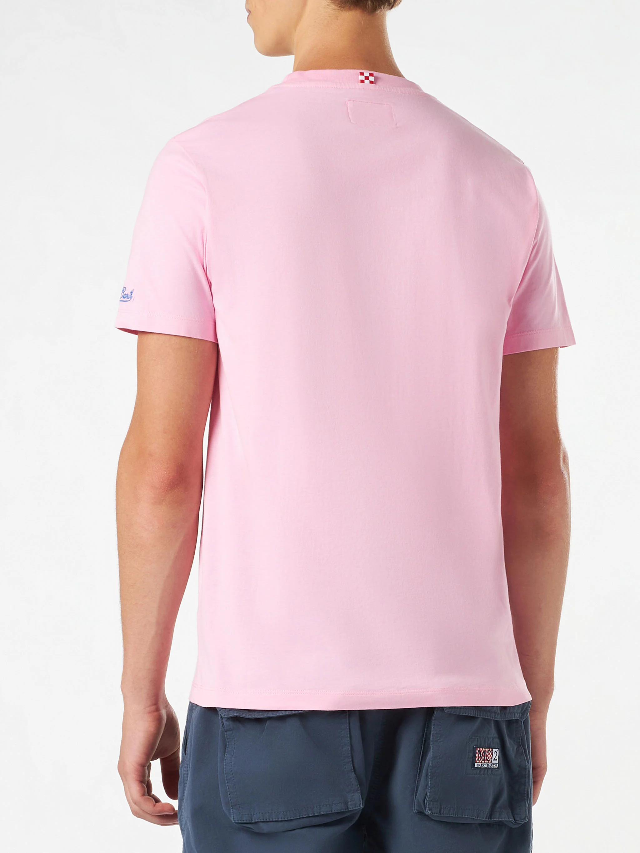 Heren katoenen T-shirt met Mojito-print