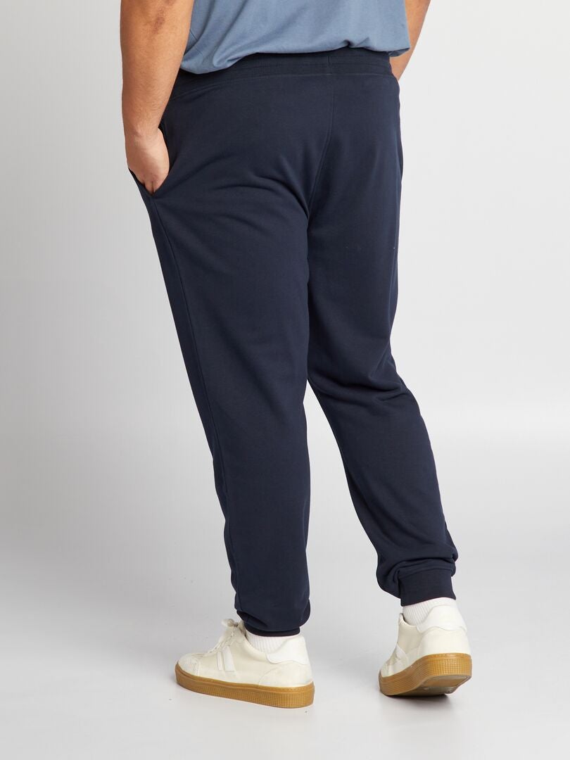 Fleece joggingbroek - BLAUW
