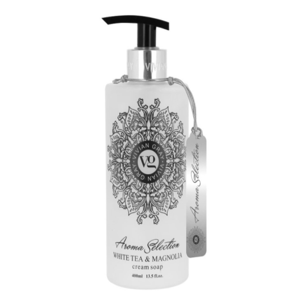 Vivian Grey Handseife Weißer Tee & Magnolie Cremeseife - 400 ml
