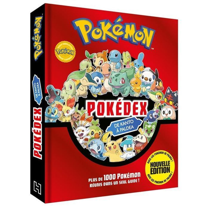 Pokédex de Kanto a Paldea - Pokémon - Guía completa con más de 1000 Pokémon