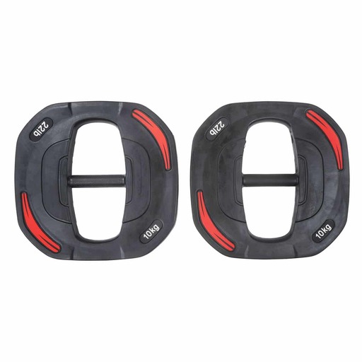  Gummischeiben für Schnellspannstangen (2er-Set) | 10 kg