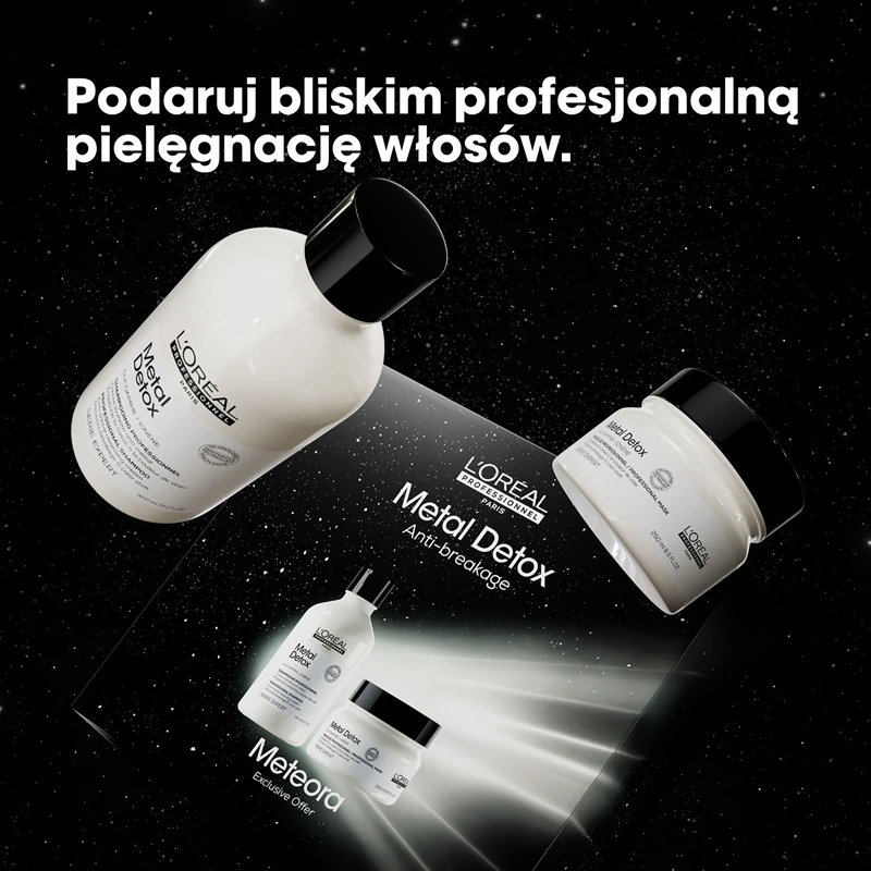 L'Oréal Professionnel Serie Expert Metal Detox darčeková sada pre farbené a poškodené vlasy
