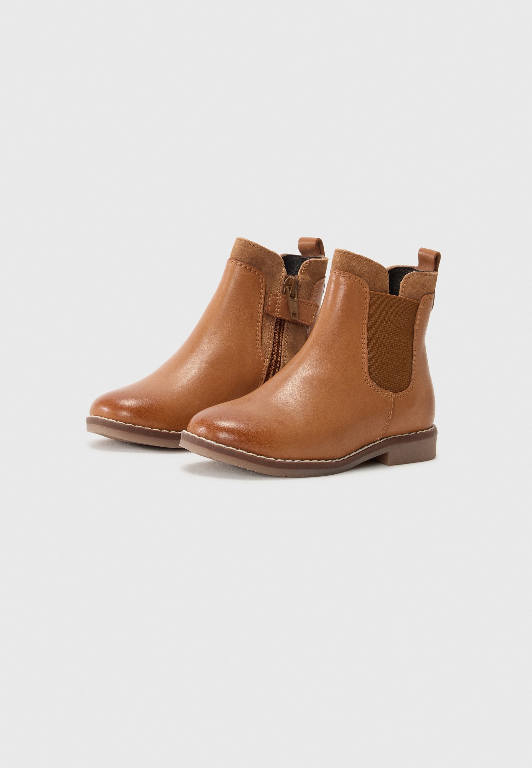Friboo CUIR - Bottines classiques - beige