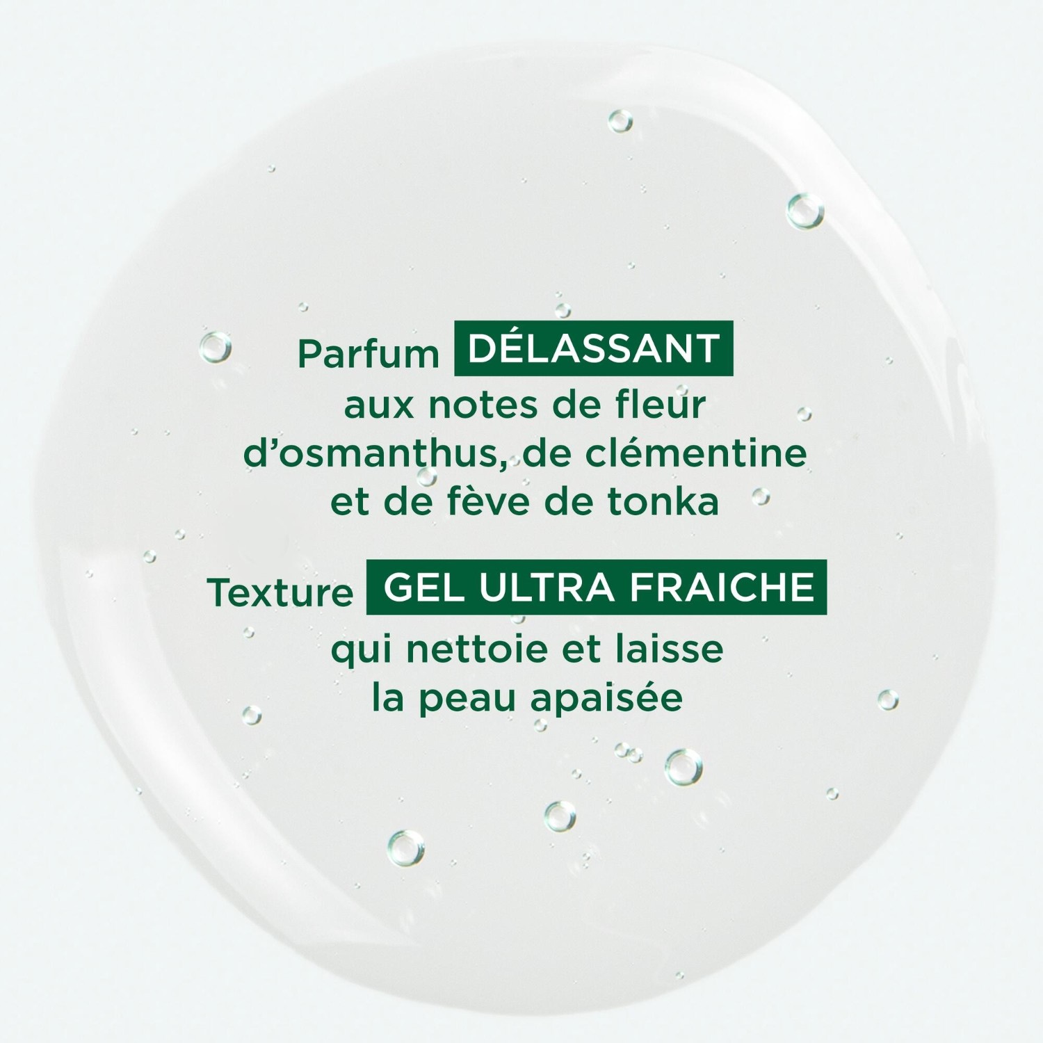 Klorane Gel douche au Cupuaçu BIO - Fève de Tonka
