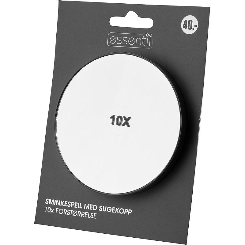 Essentii sminkspegel ø 10 cm med sugkopp