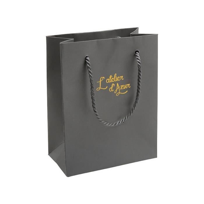 Pulsera de eslabones planos de oro amarillo con forma de palma - L'ATELIER D'AZUR - Mujer - Largo 18 cm - Ancho 0,50 cm