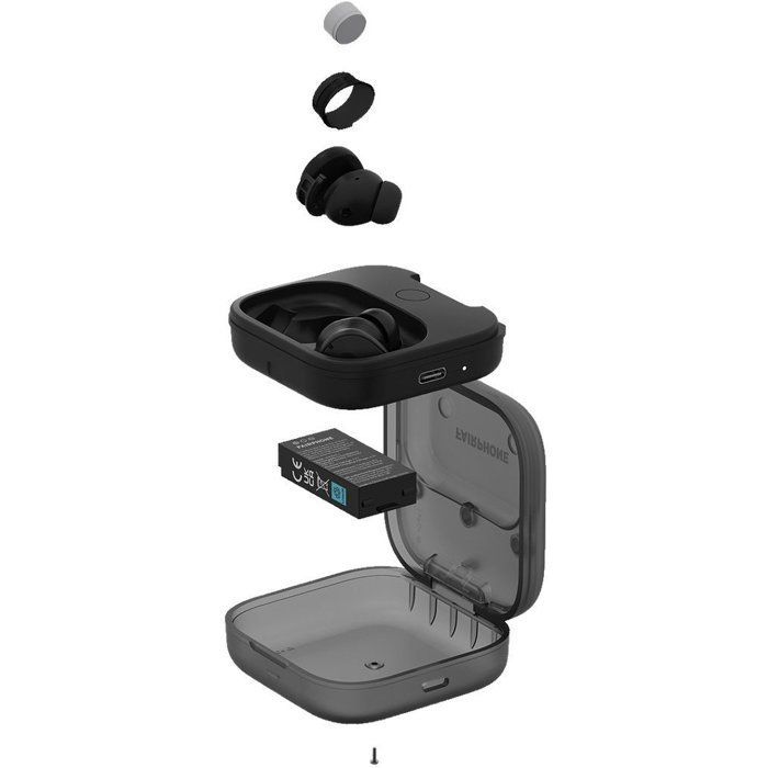 Fones de ouvido sem fio - FAIRPHONE - True Wireless - Preto