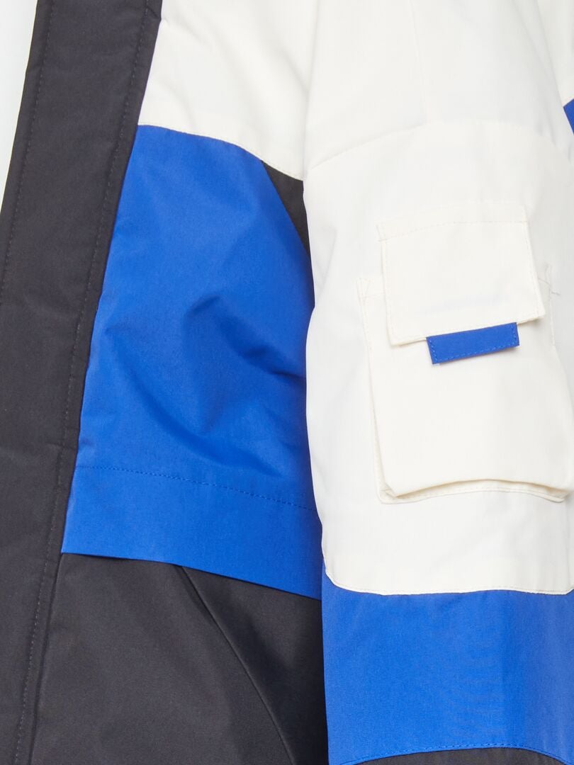 Waterdichte donsjas - BLAUW