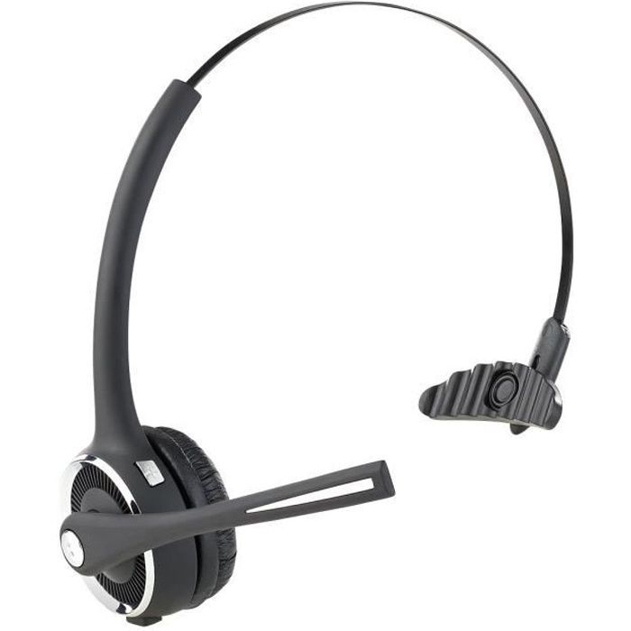 CALLSTEL Wireless Mono Headset - Bluetooth 4.1 - Active Noise Cancellation - 15-Hour Battery Life