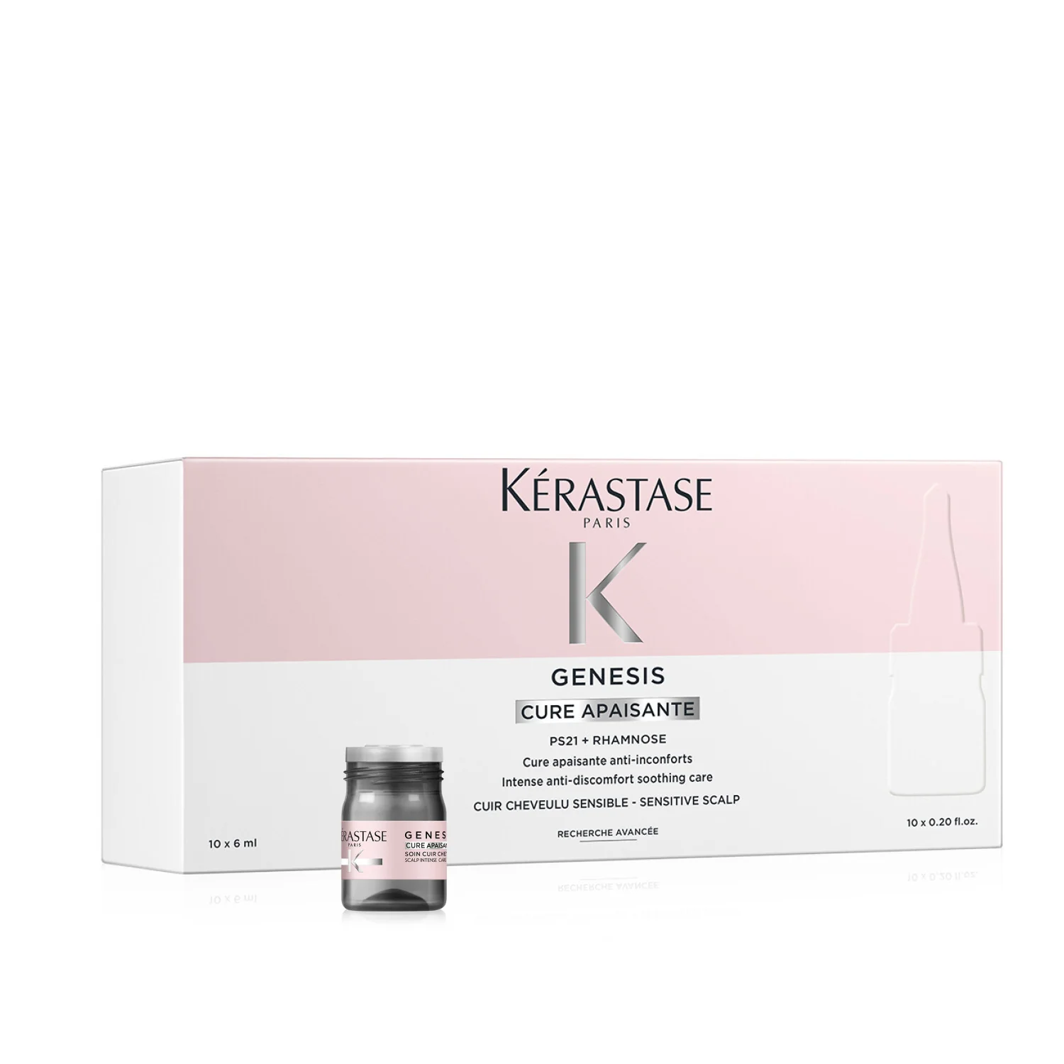 Genesis KIT Trattamento Lenitivo Anticaduta Temporanea - Cofanetti per Capelli, Trattamento Cuoio Capelluto, Trattamento Anticaduta Capelli