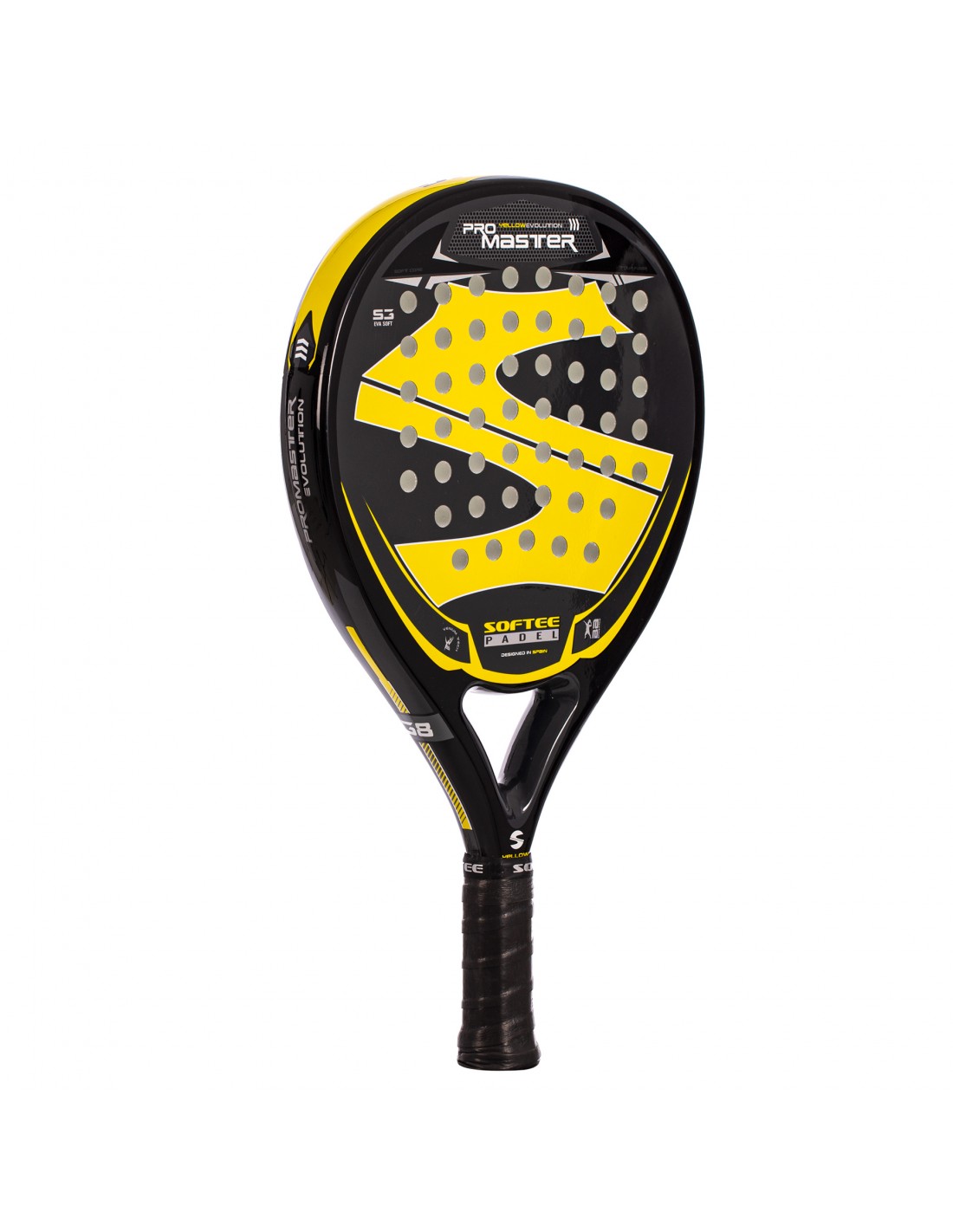 Softee Pro Master Evolution Yell Padel rakete.