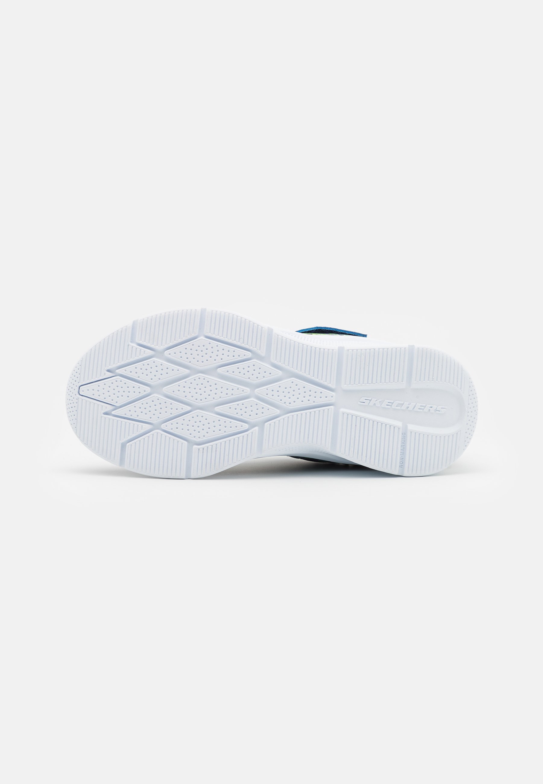 Skechers MICROSPEC - Baskets - marine/citron vert/argent