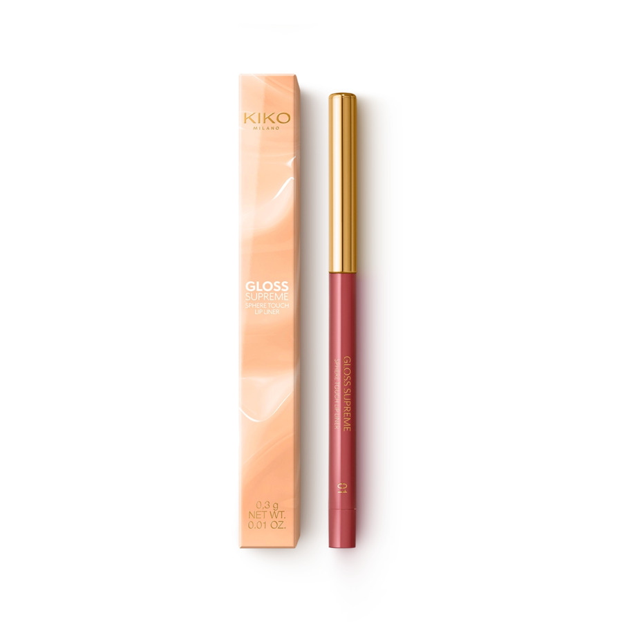 Gloss Supreme Sphere Touch -huultenrajauskynä 01 Nude Bloom