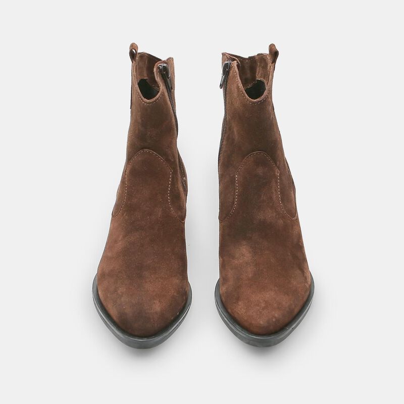 BATA damskie zamszowe botki Texan
