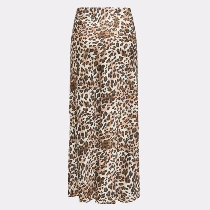 Falda larga con estampado de leopardo para mujer ONLY