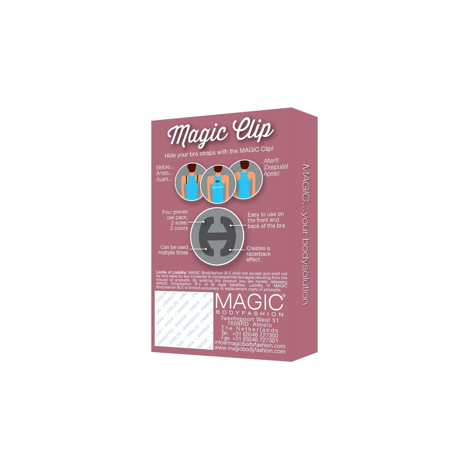 MAGIC Bodyfashion donje rublje Magična kopča - 1 komad