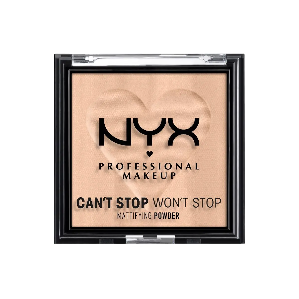 NYX Cant Stop Wont Stop Puder matujący Light Medium