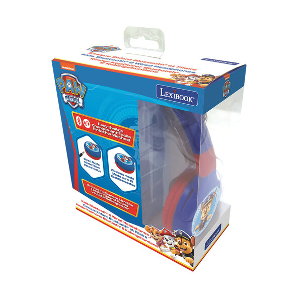 Ακουστικά Bluetooth 2 σε 1 για παιδιά, Paw Patrol