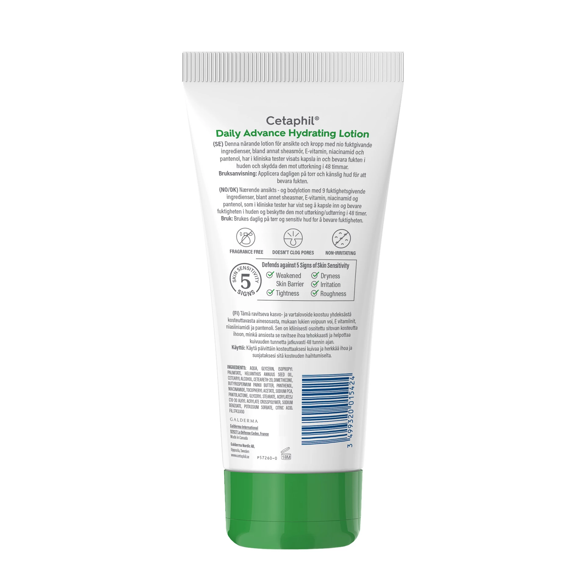 Daily Advance Nawilżający balsam 220 ml - Cetaphil