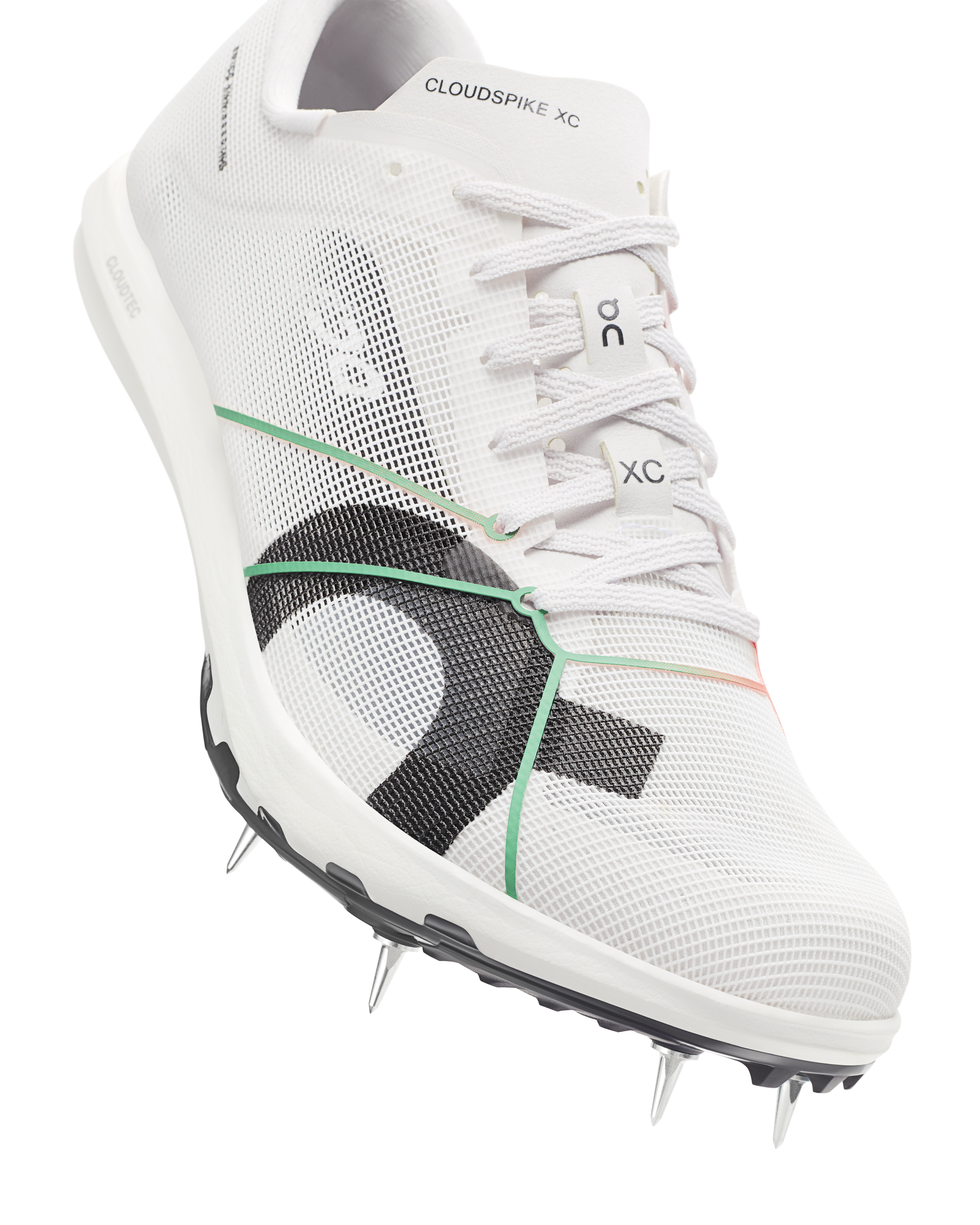 On Scarpe da cross-country Cloudspike Frost da uomo | Bianche