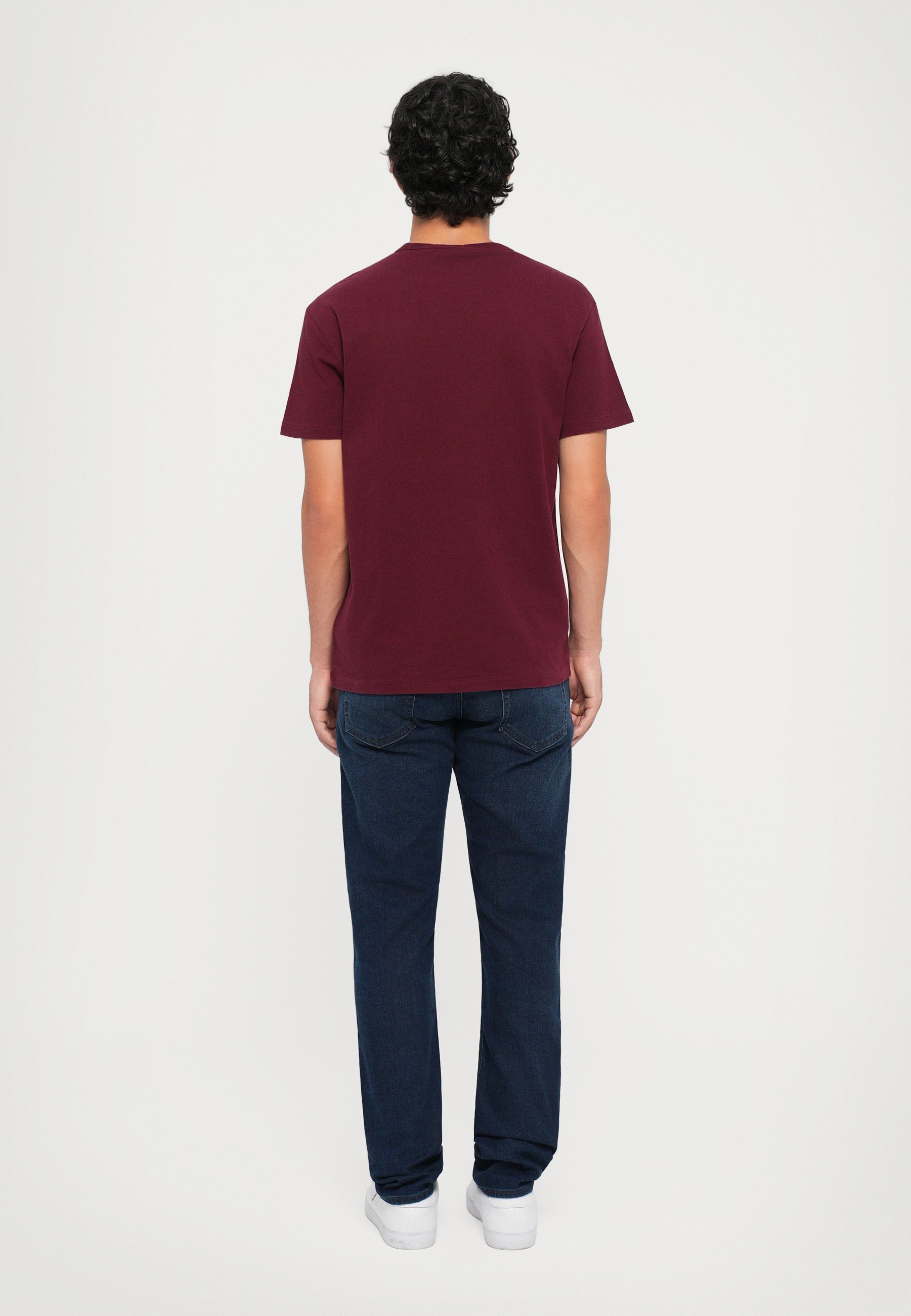 Polo Ralph Lauren MANCHES COURTES - T-shirt basique - couleur vin classique