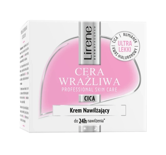 Lirene Cera Wrażliwa nawilżający krem do twarzy 50 ml