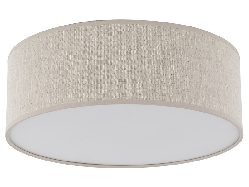 Lampa sufitowa Nicola 4-punktowa tkaninowa beżowa