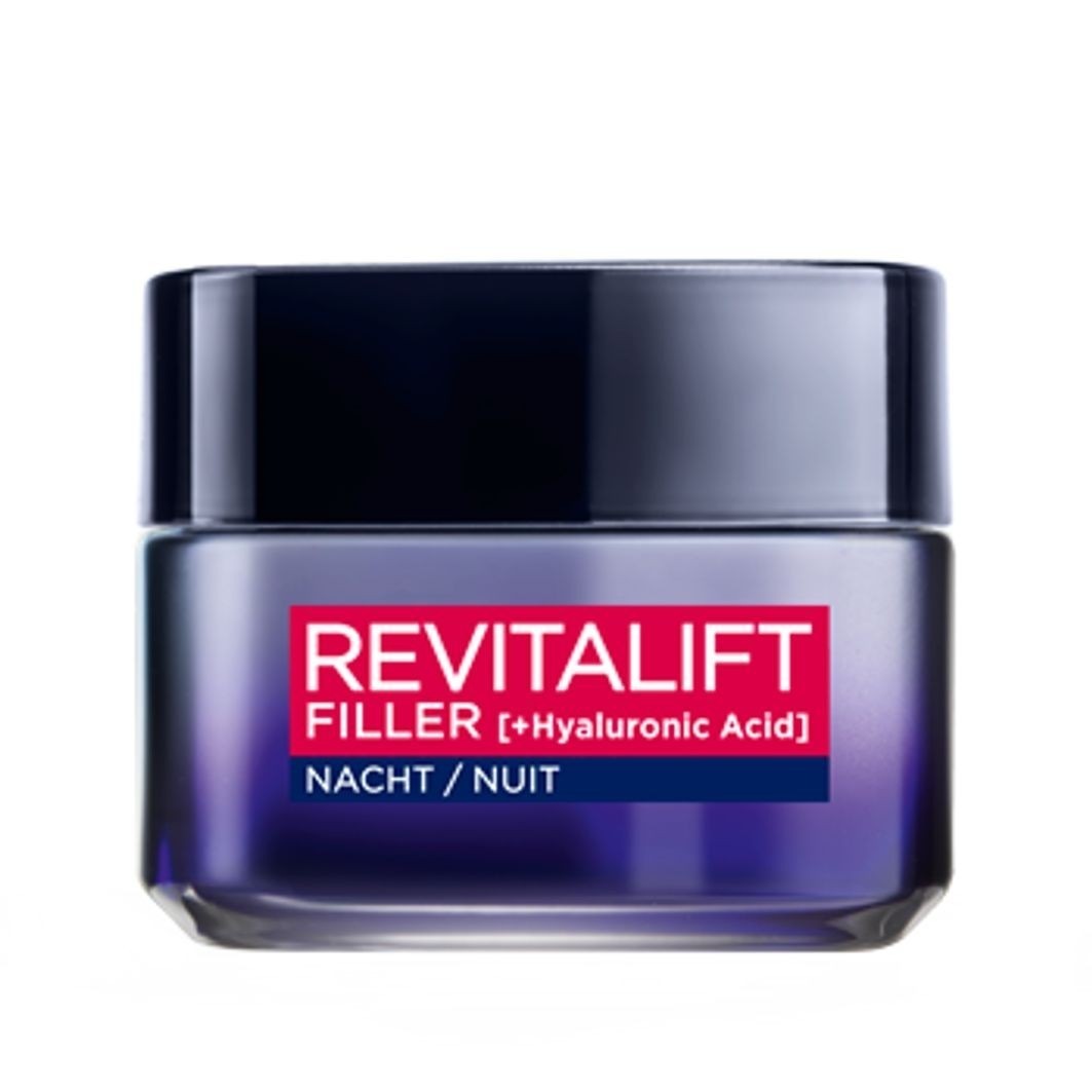 L'Oréal Paris Revitalift noćna krema s hijaluronskom kiselinom – protiv starenja – 50 ml