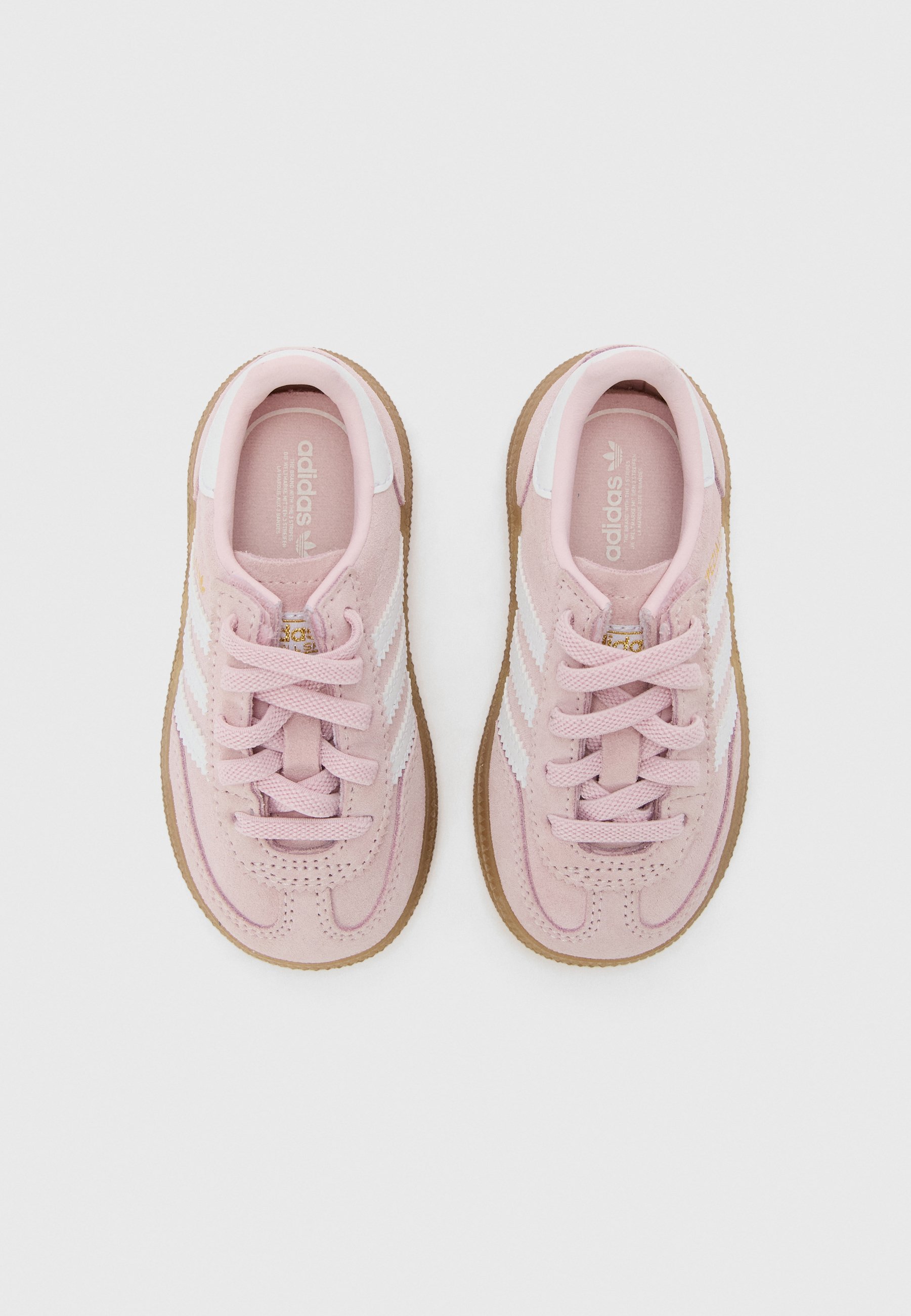 adidas Originals HANDBALL SPEZIAL UNISEX - Scarpe per neonati - rosa trasparente/bianco/gomma