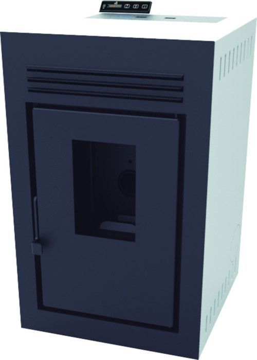 Poêle à granulés BP-CH1 7,5kW Blanc - FM - Puissance 6,8 kW - Rendement 94% - Ventilateur 265 m3/h