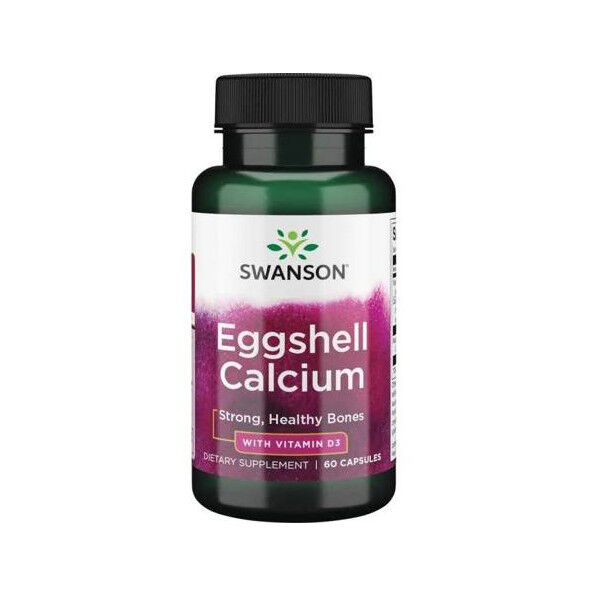 Swanson Äggskalskalcium och Vitamin D3