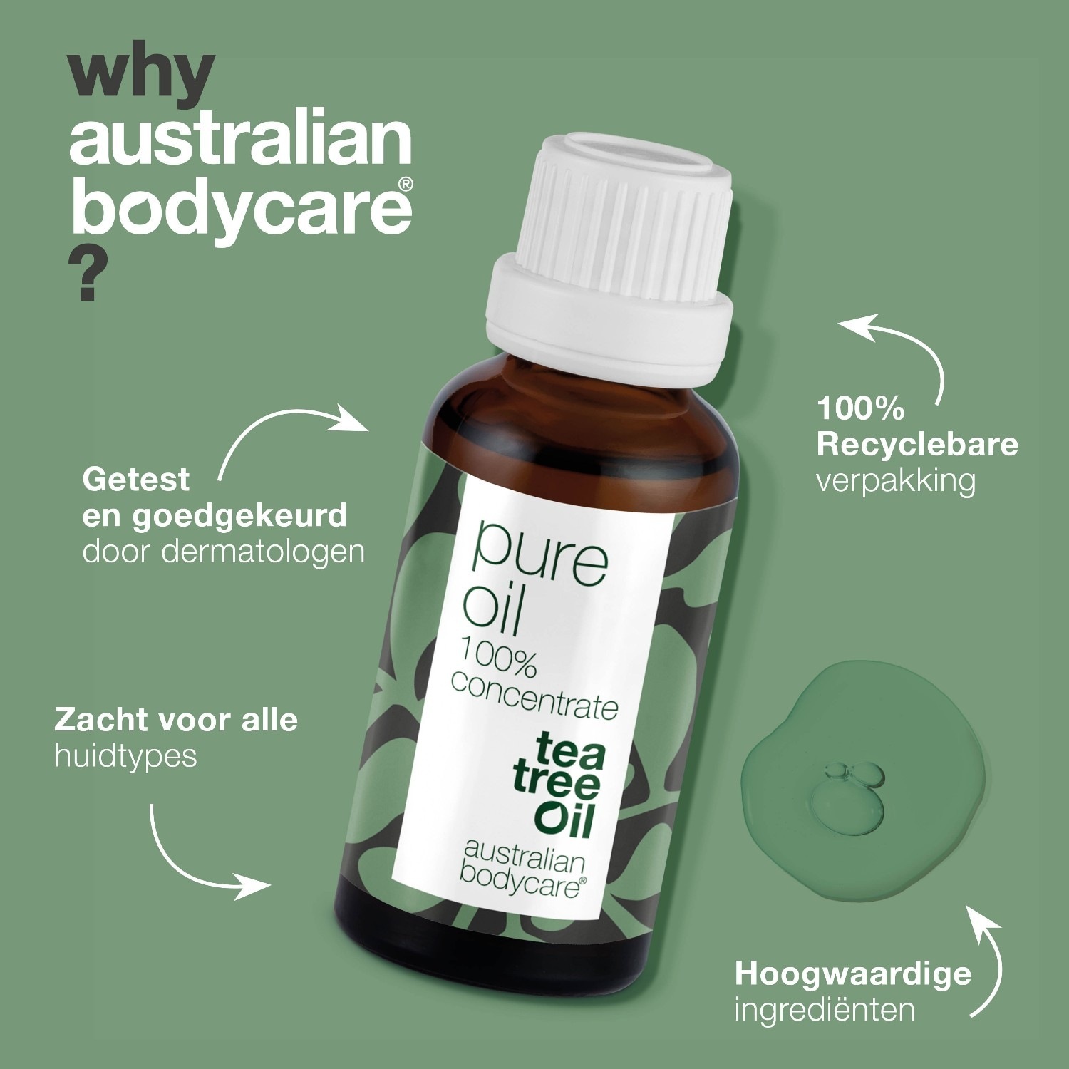 „Australian Bodycare“ grynas kūno aliejus – 10 ml