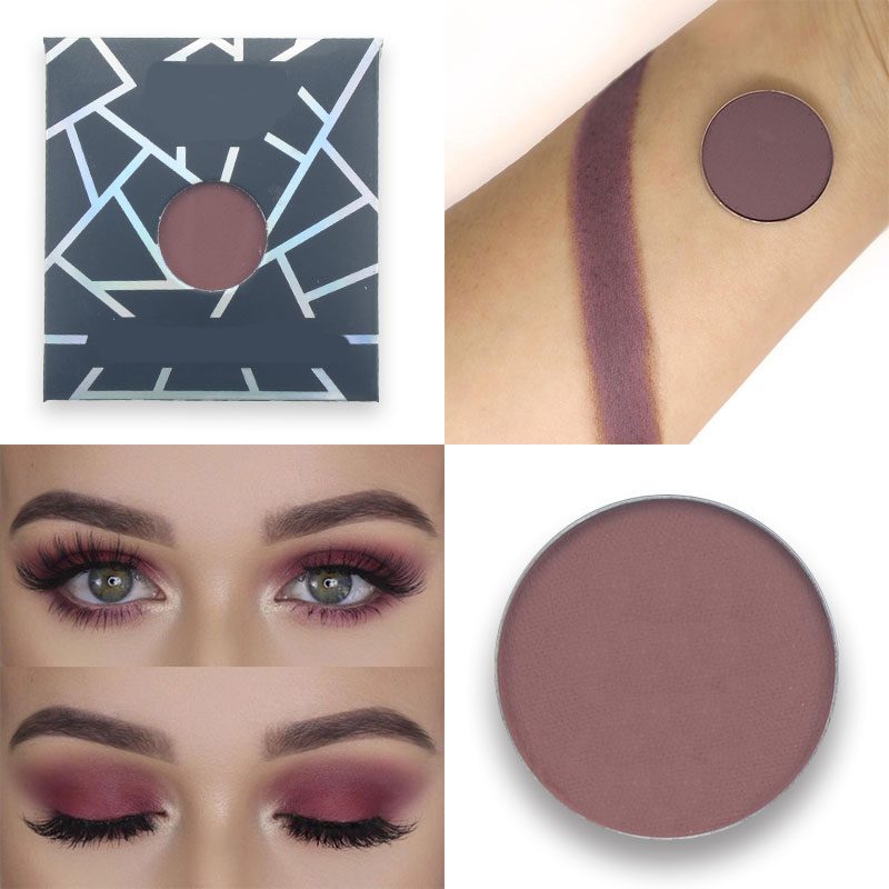 Mini palette di ombretti monocromatici impermeabili con 12 colori opachi naturali. Trucco occhi. Cosmetici. TSLM1