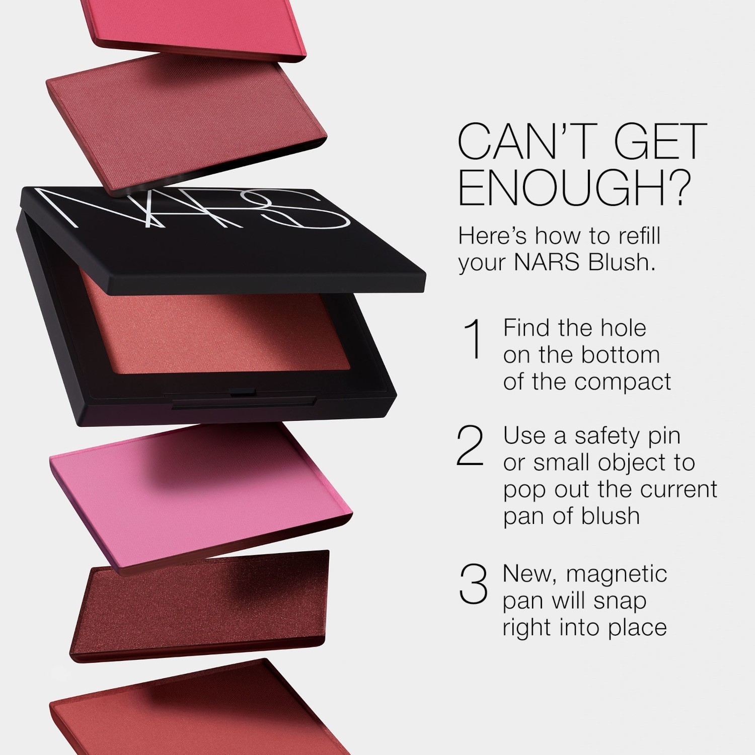 NARS Blush Nachfüllpackung – 4,8 g