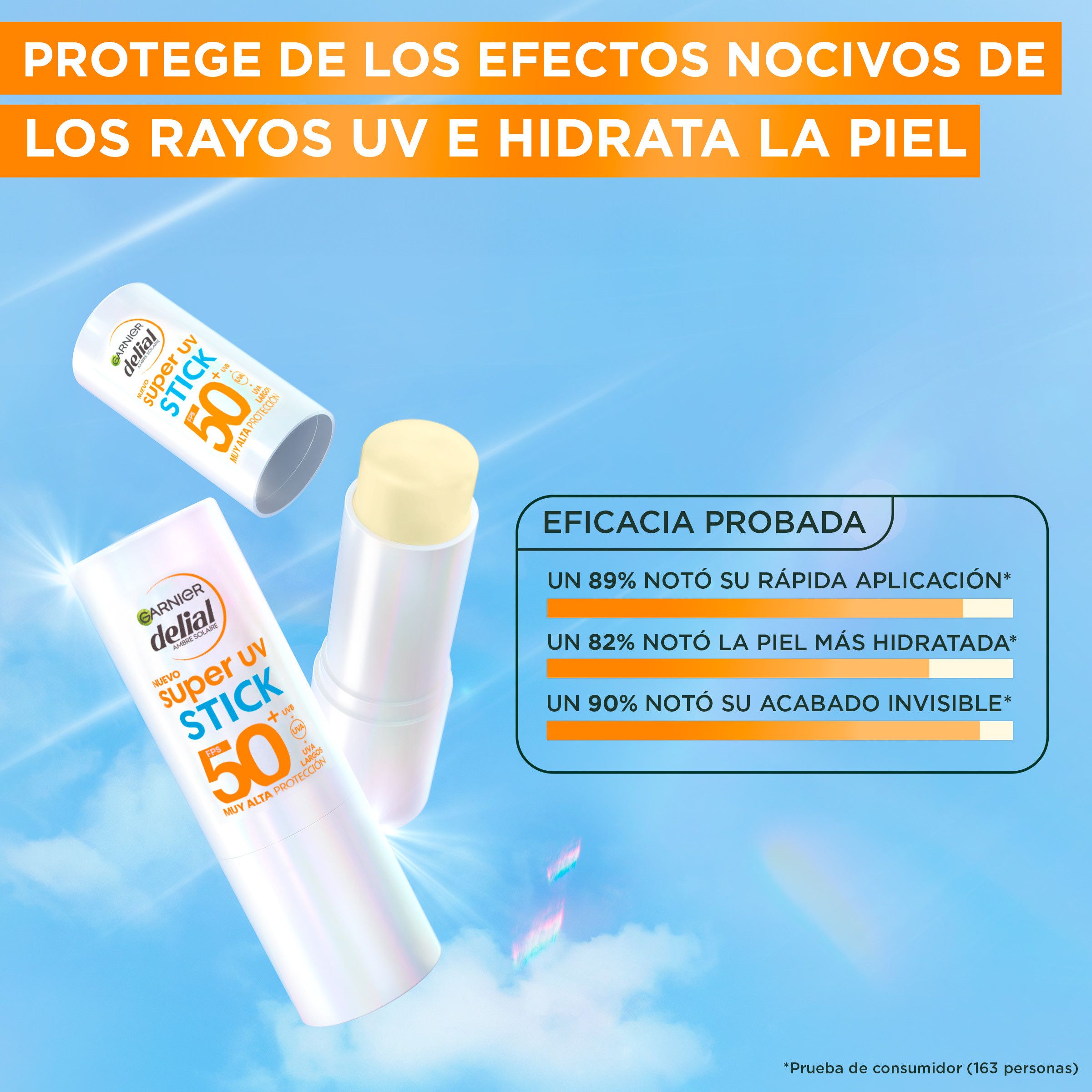 „Delial Super UV Stick“ apsauginis kremas nuo saulės su SPF50