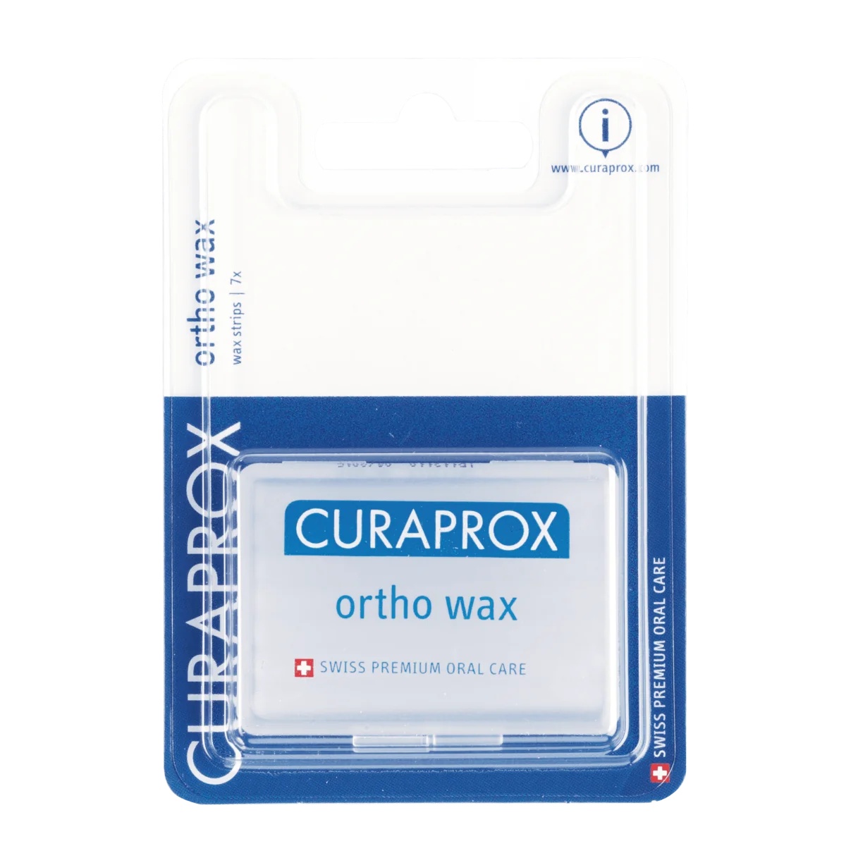 CURAPROX Curaprox Ortho Wax 7 tükki 46x4 mm ortodontiline vaha