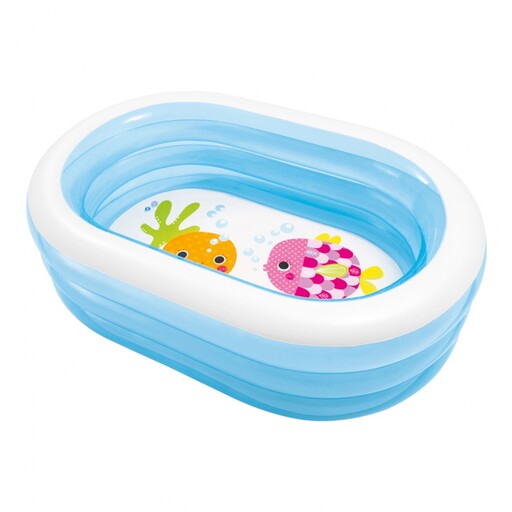 Piscine gonflable Intex My Sea Friends 163 x 107 x 46 cm - 230 litres