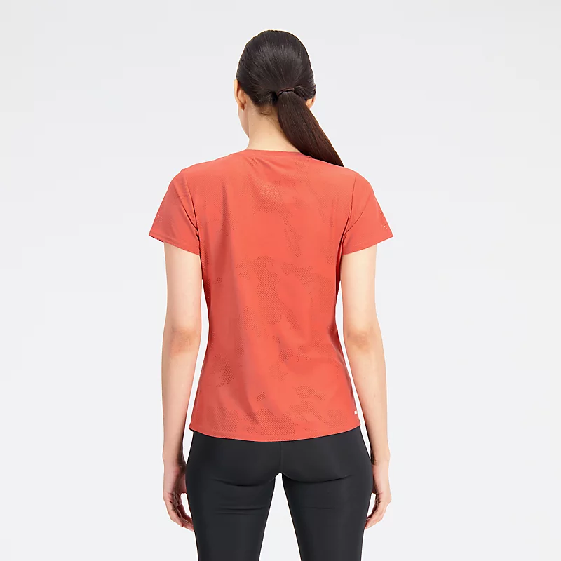 Dámské tričko s krátkým rukávem Q Speed Jacquard - ASTRO DUST