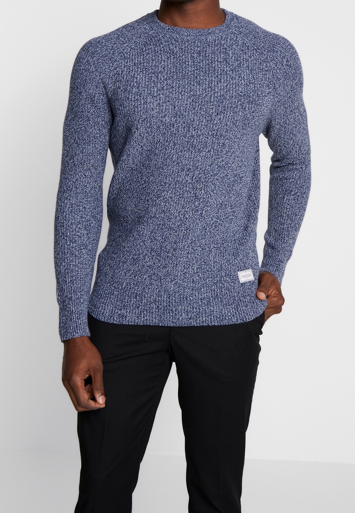 Pull Pier One - bleu chiné