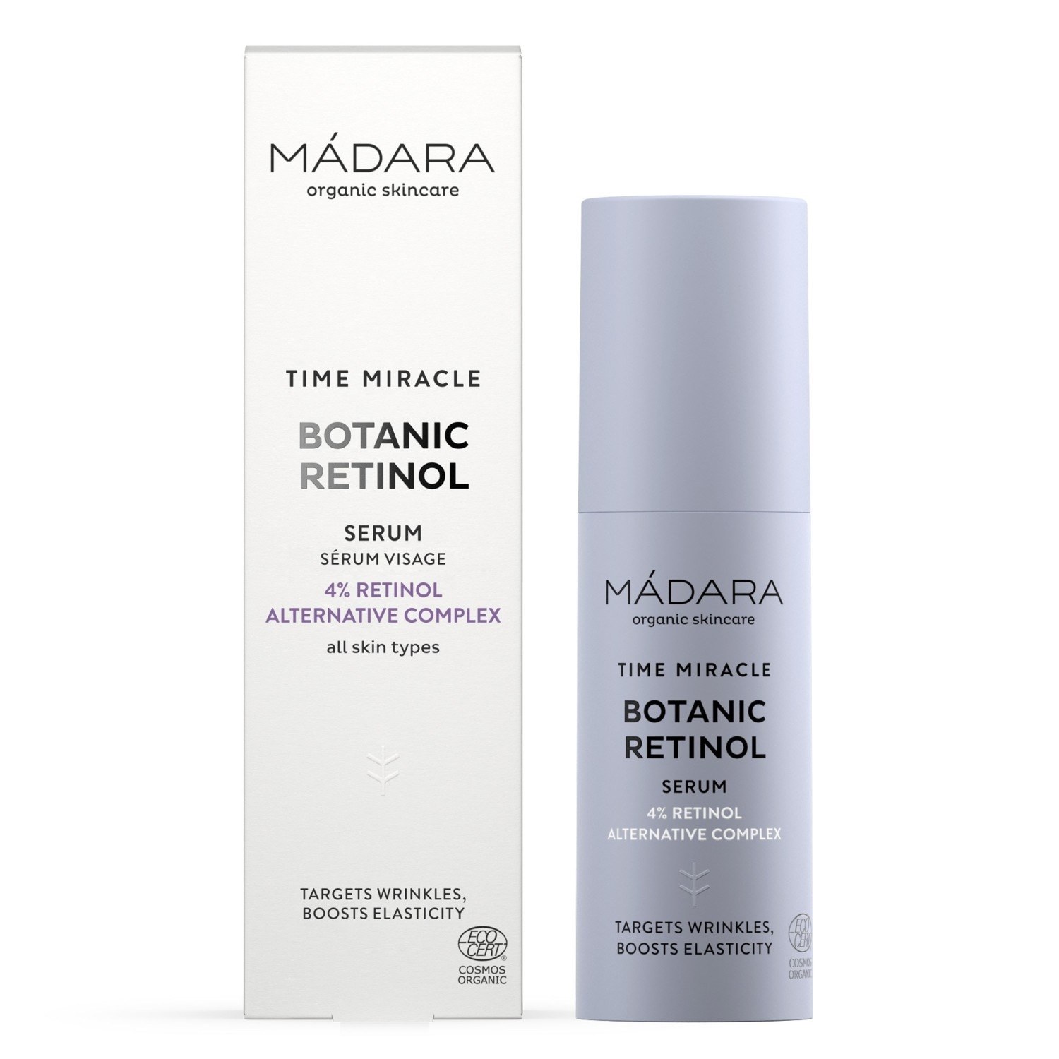 MÁDARA hidratantni serum Time Miracle Botanic retinol serum - 30 ml