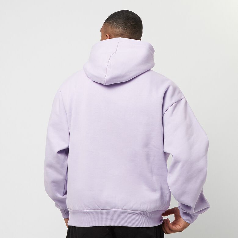 Sudadera con capucha retro extragrande de tejido grueso para el pecho