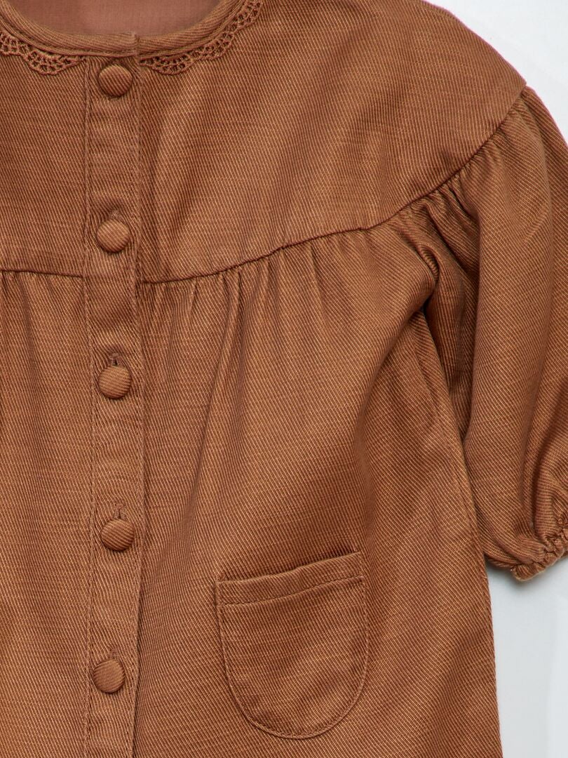 Tencel jurk - BRUIN