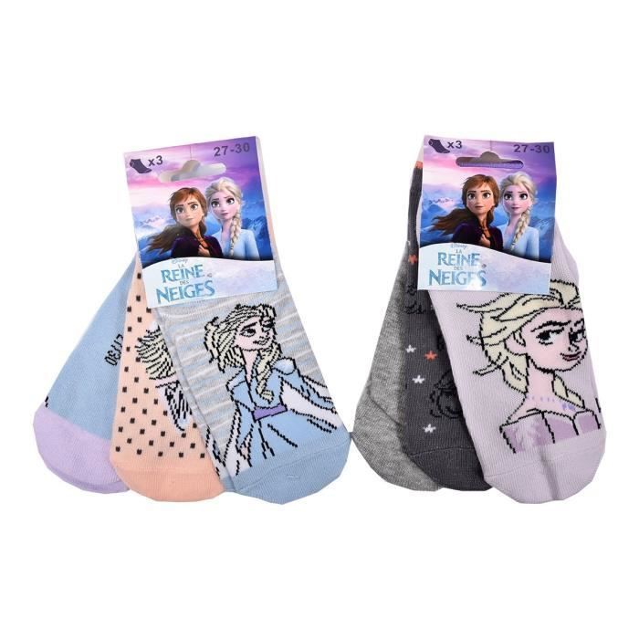 Calcetines Frozen - Paquete de 6 pares Sneaker 2187 - Niña