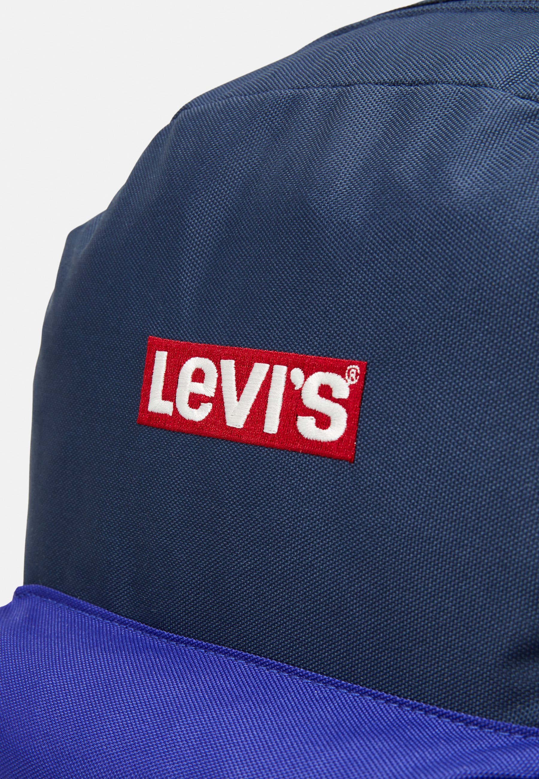 ZAINO CON LOGO BOX Levi's® UNISEX - Borsa per la scuola - blu elegante