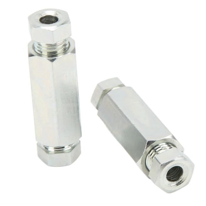 Conectores de manguera de freno Qiilu, racores para líneas de freno, conectores hembra para manguera de freno + kit para motocicleta